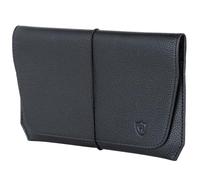 Reisepasshülle mit RFID-Schutz und 4 Kartenfächer - Schwarz