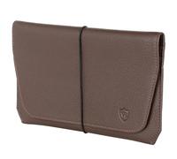 Reisepasshülle mit RFID-Schutz und 4 Kartenfächer - Braun