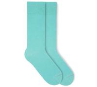 von Jungfeld - 1 Paar Classic Socken für Damen & Herren Gr. 39-42 - Hochwertige Socken aus Bio-Baumwolle in Aqua Green