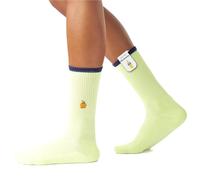 von Jungfeld - 1er Set Motiv Socken mit Orange - Light Matcha Icon - Bunte Socken in Gr. 43-46