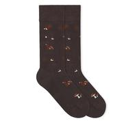 von Jungfeld - 1er Set Motiv Socken mit Squirrel Forest Icon - Bunte Socken in Gr. 35-38