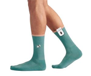 von Jungfeld - 1er Set Motiv Socken mit Sushi - Sea Green Icon - Bunte Socken in Gr. 35-38