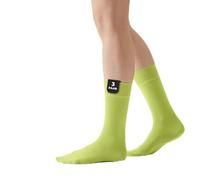 von Jungfeld - 3er Set Herren Socken - Strümpfe aus Bio Baumwolle - hochwertige Herrensocken Gr. 39-42 hellgrün