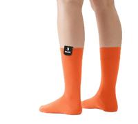 von Jungfeld - 3er Set Herren Socken - Strümpfe aus Bio Baumwolle - hochwertige Herrensocken Gr. 39-42 orange