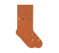 VON JUNGFELD Bio-Socken 'Acre', burnt orange, Gr. 43/46