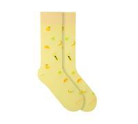 VON JUNGFELD Bio-Socken 'Banana', hellgelb, Gr. 43/46