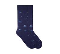 VON JUNGFELD Bio-Socken 'Blueberry', dunkelblau, Gr. 43/46