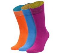 von Jungfeld Damen Socken, 3er Pack - Geschenkbox, mehrfarbig, 35-38 MixedColours