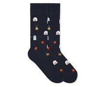 von Jungfeld - 1er Set Motiv Socken mit Snow Globe Icon - Bunte Socken in Gr.39-42