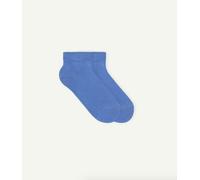 von Jungfeld Sneaker Socken aus Bio-Baumwolle für Damen und Herren | Größe 35-46 Blau 35-38