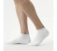 von Jungfeld Sneaker Socken aus Bio-Baumwolle für Damen und Herren | Größe 35-46 Weiss 35-38