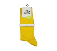 von Jungfeld Socks Spiekeroog | Socken für Unisex | Gelb 39-42