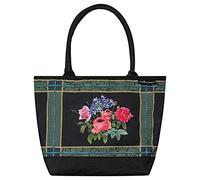 VON LILIENFELD Handtasche Damen Kunst Motiv Bonny Bouquet Shopper Maße cm L42 x H30 x T15 Strandtasche Henkeltasche Büro