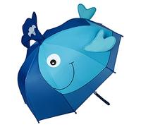 VON LILIENFELD Regenschirm Kinderschirm Kinderregenschirm Wal Junge Mädchen Kids Leicht Sicher Meer bis ca. 8 Jahre