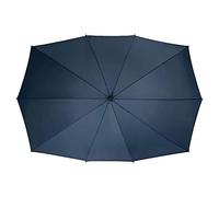 VON LILIENFELD Regenschirm Partnerschirm XL 148 cm x 99 cm Damen Herren Fiberglas 10 Stangen Sehr Stabil Maxi blau