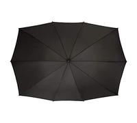 VON LILIENFELD Regenschirm Partnerschirm XL 148 cm x 99 cm Damen Herren Fiberglas 10 Stangen Sehr Stabil Maxi schwarz