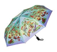 VON LILIENFELD Regenschirm Taschenschirm Frosch Familie Windfest Auf-Zu-Automatik Tier Kompakt Leicht Stabil