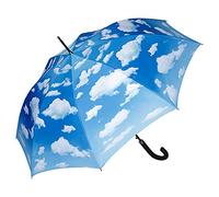 VON LILIENFELD Regenschirm Wolken Bayrischer Himmel Auf-Automatik Damen Herren Stockschirm Stabil