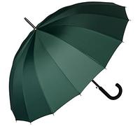 VON LILIENFELD Regenschirm XL Durchmesser: 103 cm Auf-Automatik Damen Herren Groß Stockschirm Stabil Devon Jägergrün