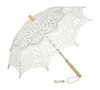 VON LILIENFELD Vivienne Sonnenschirm Spitze Hochzeitsschirm Brautschirm Accessoire elfenbein