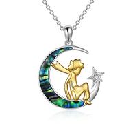 VONALA Der kleine Prinz Geschenke 925 Sterling Silber Le Petit Prince Halskette Schmuck Geschenke für Frauen Mädchen