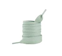 VONCYKI 5 Paar 130 cm einfarbige Schnürsenkel, 2 cm breiter, flacher Schnürsenkel, 1 Paar Ersatz-Leinen-Sneaker, Seil, große Schnürsenkel, Zubehör (hellgrün)