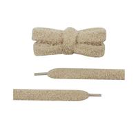 VONCYKI 5 Paar weiche, 15 mm große, dicke, flauschige Schnürsenkel, breites, flaches Plüsch-Handtuch-Schnürsenkel, Design, perfekt für Damen, Freizeit-Sneaker, Match (3973 Medium Aprikose, 120 cm)