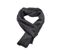 VONCYKI Einfarbiger Kaschmir-Schal, Winter, warm, Halstuch, Pashmina-Schal, für Herren, lässig, Business-Schal, dunkelgrau, One size