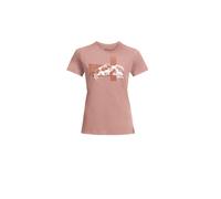 Jack Wolfskin Vonnan Short Sleeve Graphic T W rose dawn (2919) XL