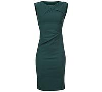 Voodoo Vixen Claudette Frauen Mittellanges Kleid Petrol M