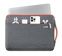 Voova Laptop Hülle 14 Zoll Laptoptasche MacBook Air Hülle 360°Schutz Laptophülle Case Laptop Sleeve Tasche für MacBook Pro 14,Chromebook 14,HP 14,Inspiron 14,Zenbook 14, Dunkelgrau