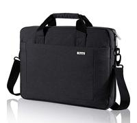 Voova Laptoptasche 16 15,6 15 Zoll Laptop-Aktentasche Erweiterbare Computer-Schultertasche Messenger Bag Wasserdichte Tragetasche mit Tablet-H ll