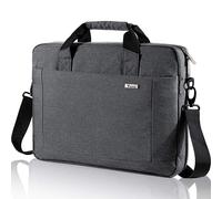 Voova Laptoptasche 16 15,6 15 Zoll Laptop Aktentasche Erweiterbare Computer Schultertasche Messenger Bag Wasserdichte Tragetasche mit Tablet-H ll
