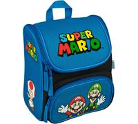 Vorschulranzen SCOOLI "Cutie", Kinder, Gr. B/H/T: 21cm x 23cm x 13cm, bunt (super mario), Polyester, gemustert, Rucksäcke (70725606-0) super mario
