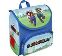 Vorschulranzen SCOOLI "Cutie, Super Mario", Damen, Gr. B/H/T: 21cm x 23cm x 13cm, bunt (super mario), Polyester, Rucksäcke Vorschulranzen (99920858-0)