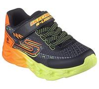 Skechers S-Lights: Vortex 2.0 - Quantroid Kinder Sneaker schwarz/orange - 33