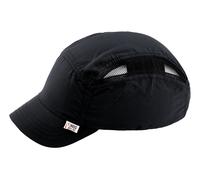 Voss Anstoßkappe-Cap modern style 52-63cm schwarz Mikrofaser EN 812:1997