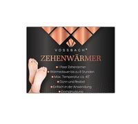 VOSSBACH 1 Paar Zehenwärmer 9,5 x 7 cm 8 Stunden selbstklebend Zehen Einlegesohlen Schuhwärmer Fußwärmer Wärmesohlen