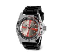 Vostok Amphibia 110651 Radio Room Automatik-Armbanduhr mit Selbstaufzug, Schwarzes Kunstharz., Taucher