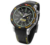 Vostok-Europe Batiscafos NH35-511E767 Automatische Taucheruhr, 49,7 mm, schwarze PVD-Lünette, 300 m wasserdicht, Schwarz , Sportlich