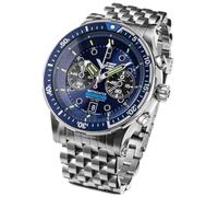 Vostok Europe 511A772-B Batiscafos Herren Chronograph mit Edelstahl Gliederband