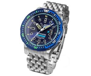 Vostok Europe 511E768-B Batiscafos Herren Automatikuhr mit Edelstahl Gliederband