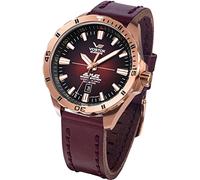 Vostok Europe Herren Analog Automatik Uhr mit Leder Armband 320B679