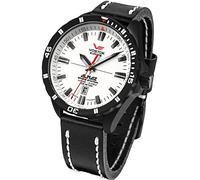 Vostok Europe Herren Analog Automatik Uhr mit Leder Armband NH35-320C680