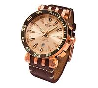 Vostok Europe Energia ii Herren Uhr analog Automatik mit Leder Armband NH35A-575B281