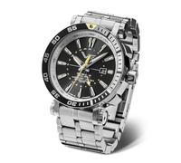 Vostok Europe Energia Rocket Herrenuhr Automatik mit Edelstahlband 30 ATM Datum 575A718-B