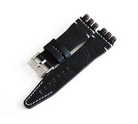 Vostok Europe Energia Rocket Lederarmband / 26 mm/Blau/Weiß EN-L-279-blue-white