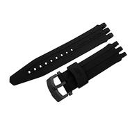 Vostok Europe Energia Rocket Silikonarmband / 26 mm/Schwarz/Schließe Schwarz ZUB-EN-S-589-black