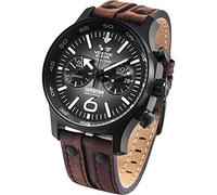 Vostok Europe Expedition North Pole 1 Herren Uhr analog Quarzwerk mit Leder Armband 6S21-595C643