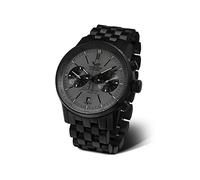 Vostok Europe GAZ-14 Limousine Grand Chrono Quarz Herrenuhr Schwarz 6S21-565C597B